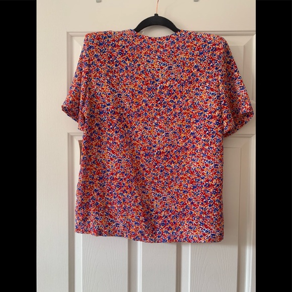 Vintage size 8 short sleeve blouse - Picture 2 of 4